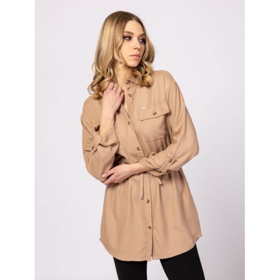 Γυναικείο Rolda Πουκάμισο Μπεζ Heavy Tools T40017-BEIGE