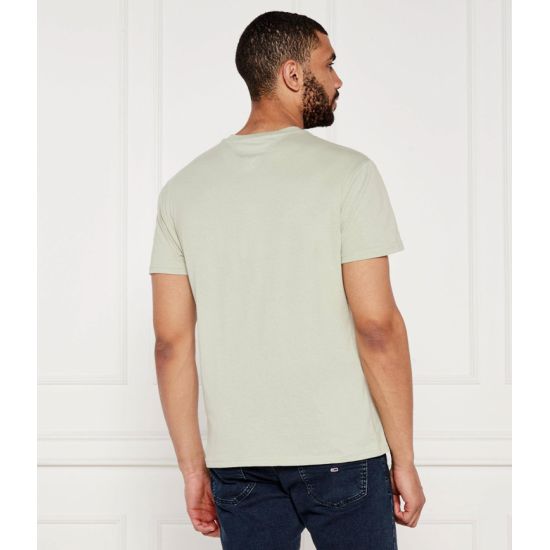 Ανδρικό T-shirt Μέντα Tommy Jeans DM0DM21941-M1C