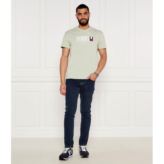 Ανδρικό T-shirt Μέντα Tommy Jeans DM0DM21941-M1C