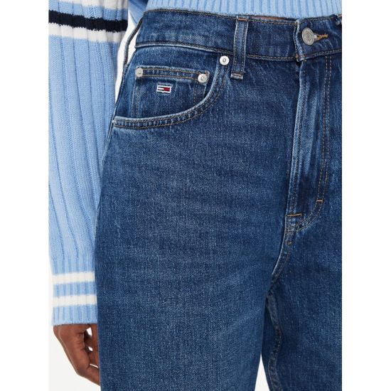 Γυναικείο Mom Τζιν Μπλε Tommy Jeans DW0DW19244-1BK