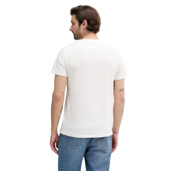 Ανδρικό T-shirt Λευκό Tommy Jeans DM0DM21577-YBL