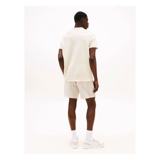 Ανδρικό T-shirt Μπεζ Tommy Jeans DM0DM21778-ACH