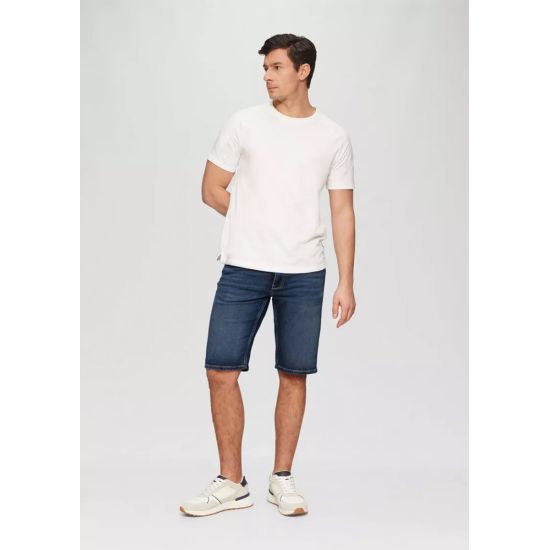 Ανδρική Τζιν Βερμούδα Navy Μπλε S.Oliver 2162389-53Z4