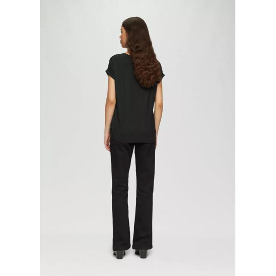 Γυναικείο T-shirt Μαύρο S.Oliver 2165942-9999