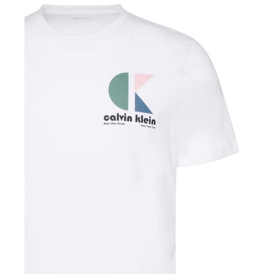 Ανδρικό T-shirt Λευκό Calvin Klein LV04RC843G-YAA
