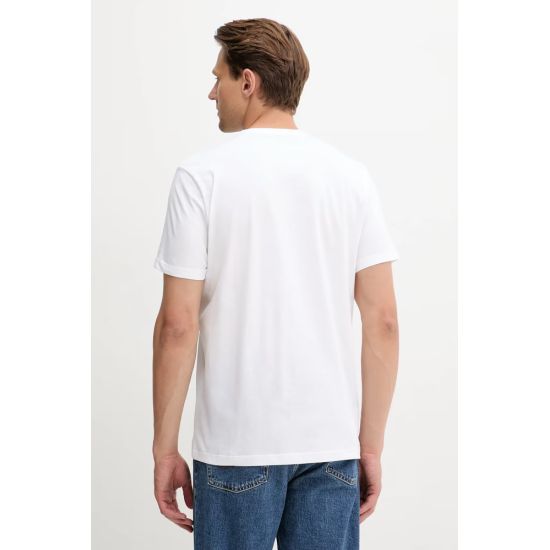 Ανδρικό T-shirt Λευκό Calvin Klein LV04RC852G-YAF