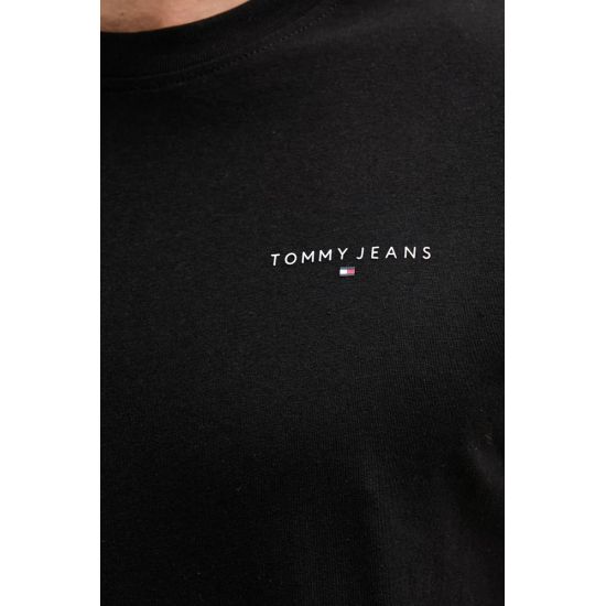 Ανδρικό T-shirt Μαύρο Tommy Jeans DM0DM21780-BDS