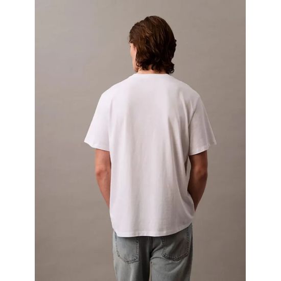 Ανδρικό Hero Monologo T-shirt Λευκό Calvin Klein LV04RB862G-YAA