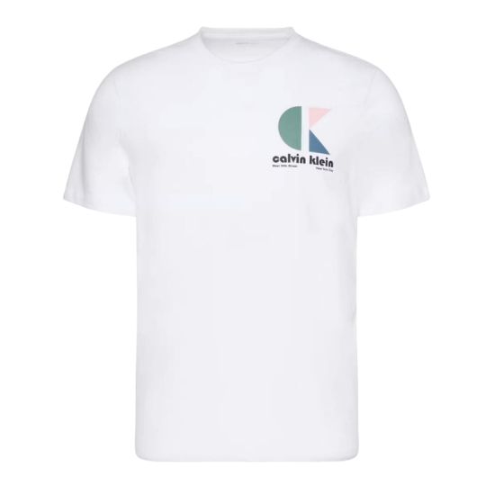 Ανδρικό T-shirt Λευκό Calvin Klein LV04RC843G-YAA