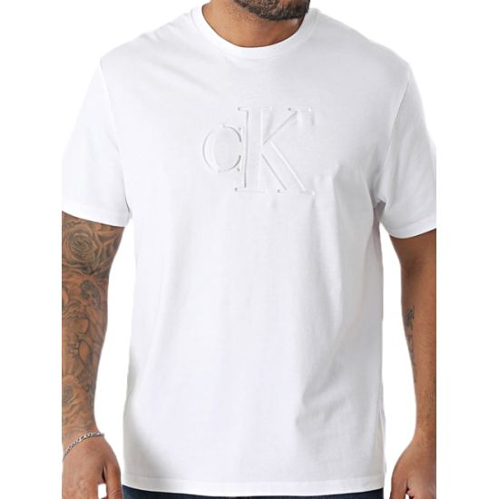 Ανδρικό T-shirt Λευκό Calvin Klein LV04RC824G-YAA