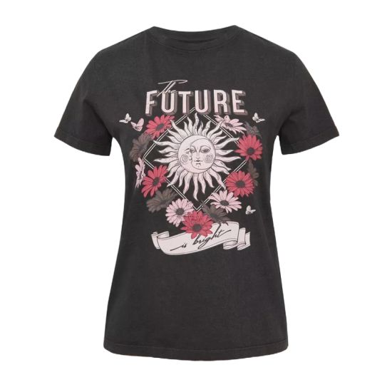 Γυναικείο T-shirt Μαύρο S.Oliver 2165278-99D1