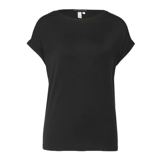 Γυναικείο T-shirt Μαύρο S.Oliver 2165942-9999