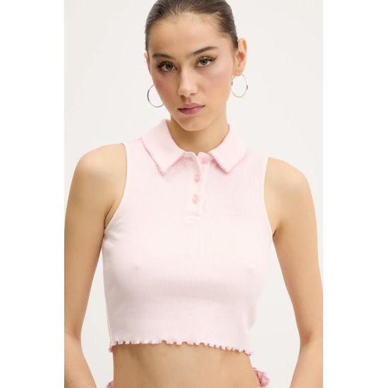 Γυναικείο Polo Ροζ Tommy Jeans DW0DW20295-TH3