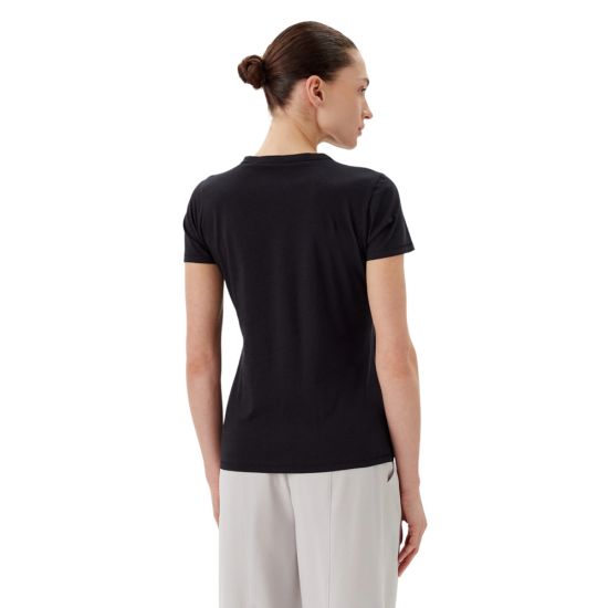 Γυναικείο C_Elogo 20 T-Shirt Μαύρο Boss 50541343-001