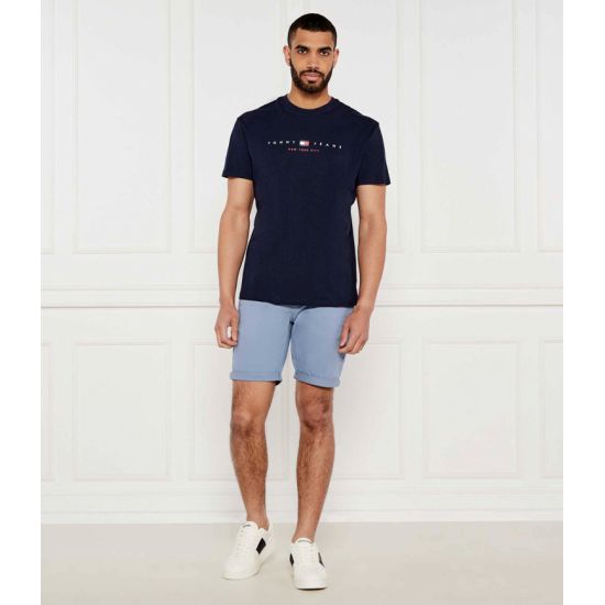 Ανδρικό T-shirt Navy Μπλε Tommy Jeans DM0DM21911-C1G