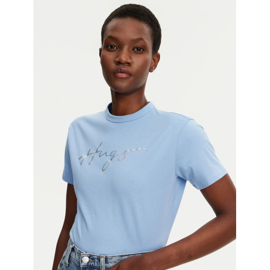 Γυναικείο Damacia 3 T-Shirt Γαλάζιο Hugo 50535491-452