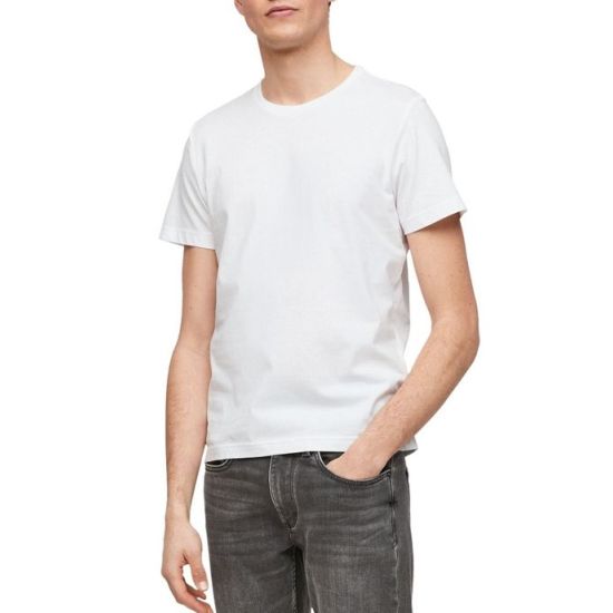 Ανδρικό T-Shirt Λευκό S.Oliver 2057430-0100