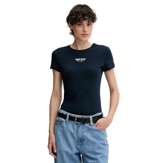 Γυναικείο Slim T-shirt Navy Μπλε Tommy Jeans DW0DW20913-C1G