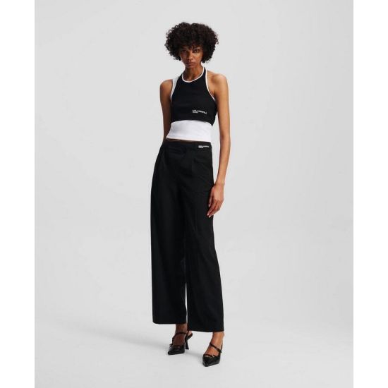 Γυναικείο Παντελόνι Μαύρο Karl Lagerfeld Jeans A3W10083-999 BLACK