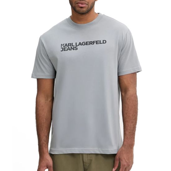 Ανδρικό Essential T-shirt Γκρι Karl Lagerfeld Jeans A1M17002-274 MONUMENT