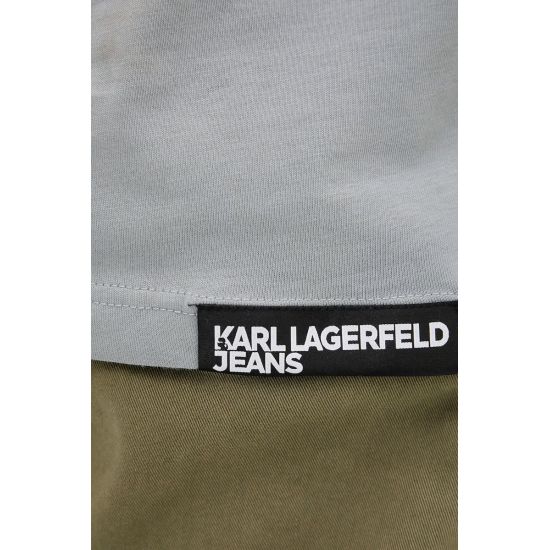 Ανδρικό Essential T-shirt Γκρι Karl Lagerfeld Jeans A1M17002-274 MONUMENT