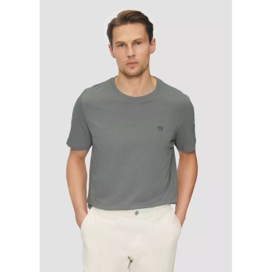 Ανδρικό T-shirt Γκρι S.Oliver 2166634-9467