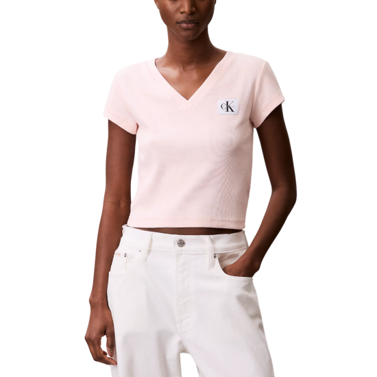 Γυναικείο T-shirt Ροζ Calvin Klein LV047C910G-VI7