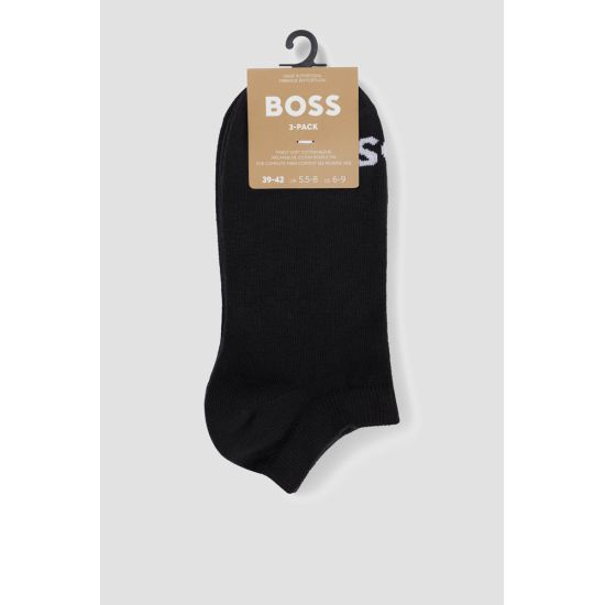 Γυναικείο Σετ Κάλτσες 3 Τεμαχίων Μαύρες Boss 50502073-001