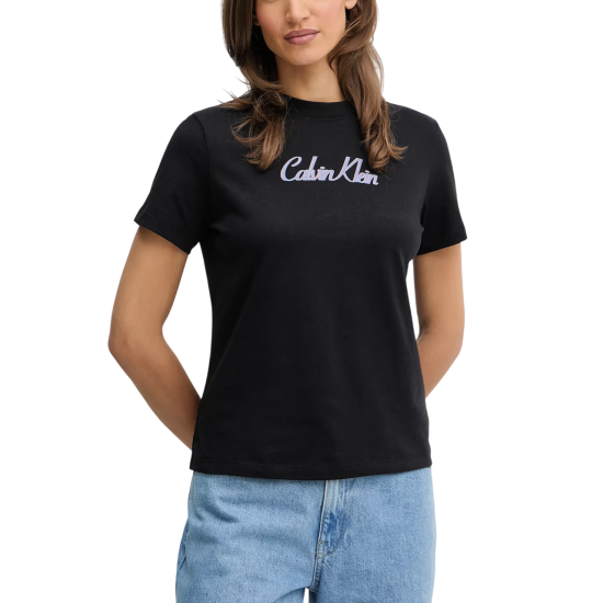 Γυναικείο T-shirt Μαύρο Calvin Klein LV047C854G-UB1