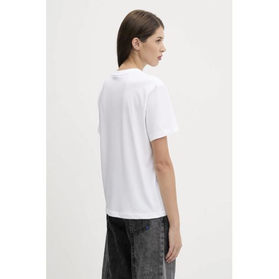 Γυναικείο T-shirt Λευκό Karl Lagerfeld Jeans A3W17094-100 WHITE