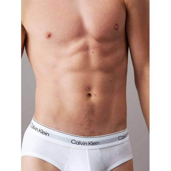 Ανδρικό Σετ Σλιπ 3 Τεμαχίων Λευκά Calvin Klein LV00NB4388-100