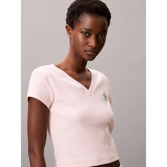 Γυναικείο T-shirt Ροζ Calvin Klein LV047C910G-VI7