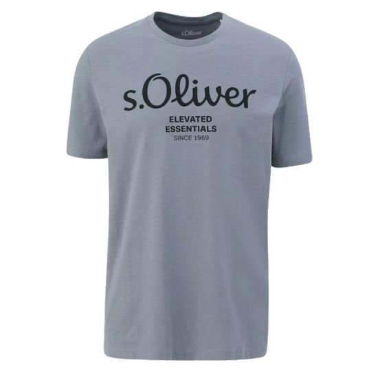 Ανδρικό T-shirt Γκρι S.Oliver 2139909-95D1
