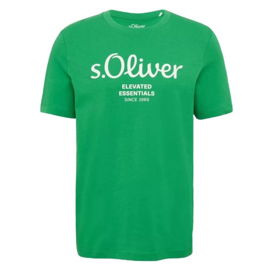 Ανδρικό T-shirt Πράσινο S.Oliver 2139909-75D1