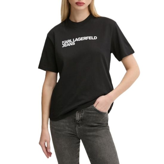 Γυναικείο Essential T-shirt Μαύρο Karl Lagerfeld Jeans A1W17005-999 BLACK