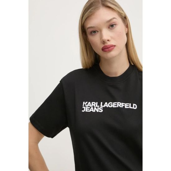 Γυναικείο Essential T-shirt Μαύρο Karl Lagerfeld Jeans A1W17005-999 BLACK