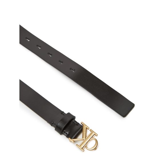 Γυναικεία Δερμάτινη Ζώνη Μαύρη Calvin Klein LV04K7017G-UB1