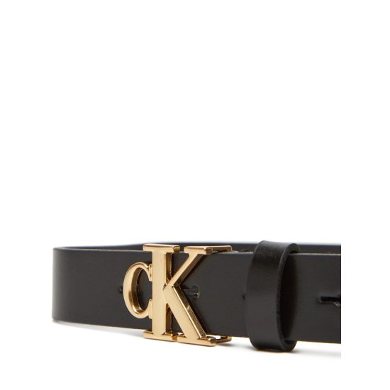 Γυναικεία Δερμάτινη Ζώνη Μαύρη Calvin Klein LV04K7017G-UB1