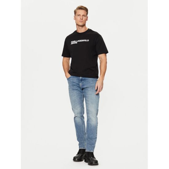 Ανδρικό Essential T-shirt Μαύρο  Karl Lagerfeld Jeans A1M17002-999 BLACK