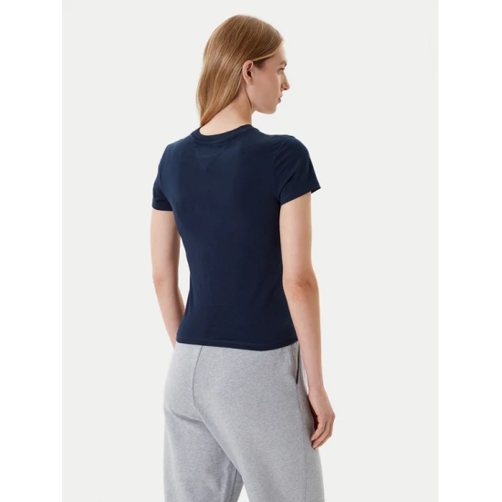 Γυναικείο Slim T-shirt Navy Μπλε Tommy Jeans DW0DW21164-C1G
