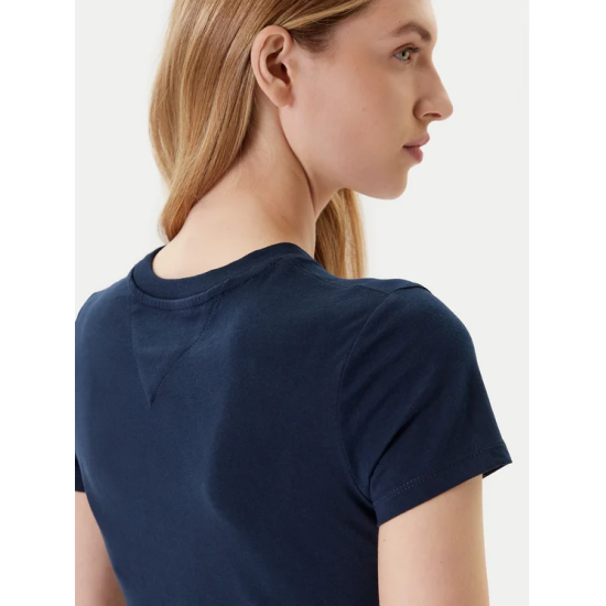 Γυναικείο Slim T-shirt Navy Μπλε Tommy Jeans DW0DW21164-C1G