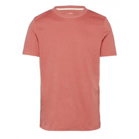 Ανδρικό T-shirt Κόκκινο S.Oliver 2161838-4291