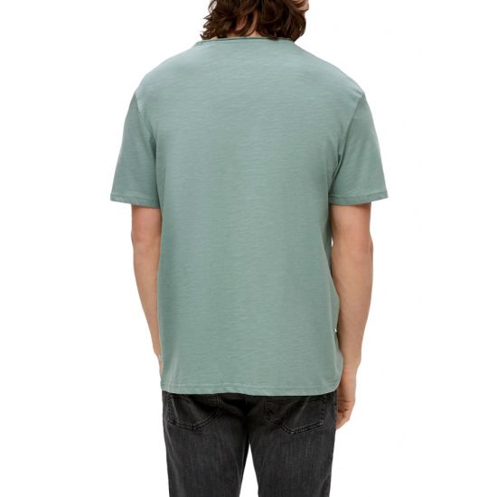 Ανδρικό T-shirt Πράσινο S.Oliver 2141633-7238