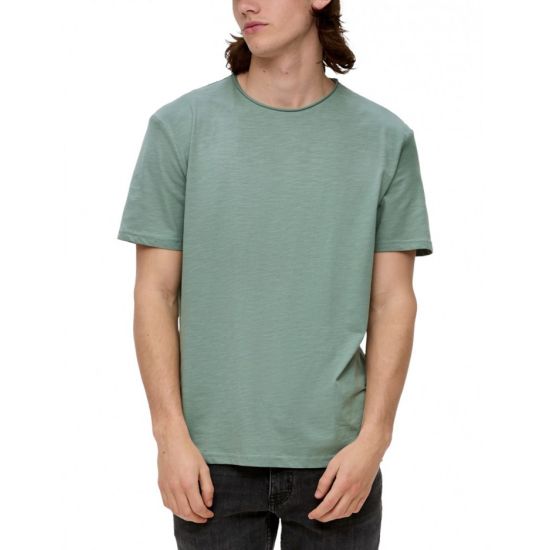 Ανδρικό T-shirt Πράσινο S.Oliver 2141633-7238
