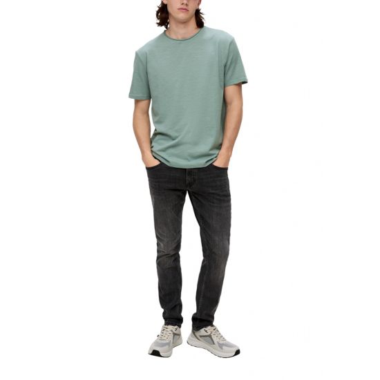 Ανδρικό T-shirt Πράσινο S.Oliver 2141633-7238