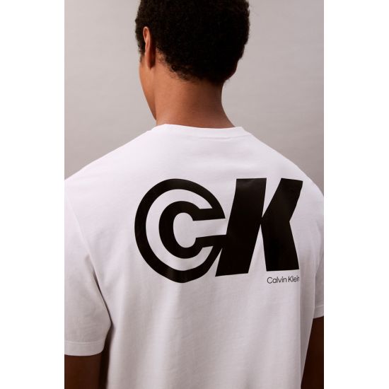 Ανδρικό T-shirt Λευκό Calvin Klein LV04RC835G-YAA