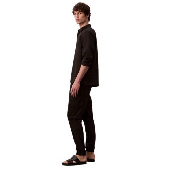 Ανδρικό Cargo Παντελόνι Μαύρο Calvin Klein LV04RC617G-UB1