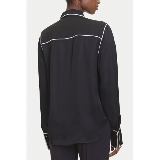 Γυναικείο Πουκάμισο Μαύρο Karl Lagerfeld A3W11012-999 BLACK