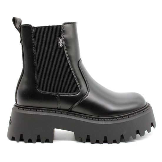 Γυναικείες Aspen Chelsea Μπότες Μαύρες Bufallo BUF1270116-BLACK