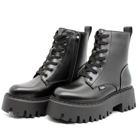 Γυναικείες Aspen Μπότες Μαύρες Bufallo BUF1622588-BLACK